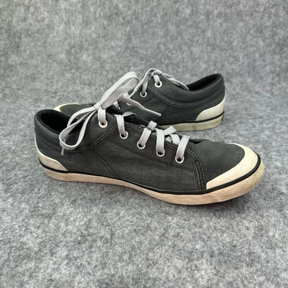 Teva Freewheel Mens 9 Charcoal Grey Canvas Low Top Sneakers 1004217